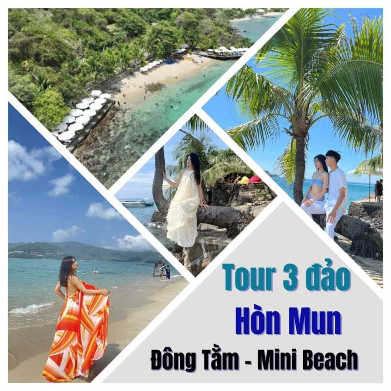 Tour 3 đảo Hòn Mun